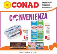Volantino Conad Convenienza fino al 6/02 dal 26/01/2022
