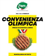 Volantino Pam Convenienza Olimpica dal 3/02 al 16/02/2022