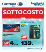 Volantino Carrefour Iper Sottocosto dall’11/02 al 20/02/2022