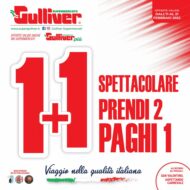 Volantino Gulliver Prendi 2 Paghi 1 dall’11/02 al 21/02/2022