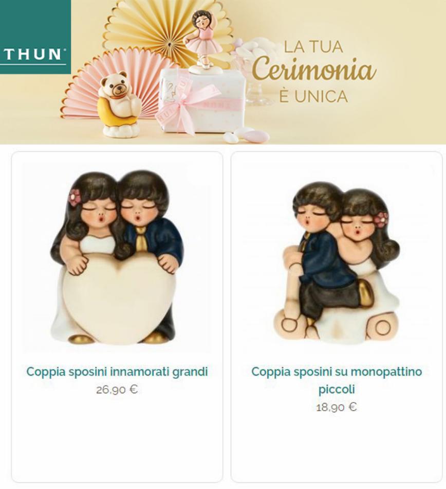 Catalogo Thun La Tua Cerimonia È Unica dal 16/02 al 28/02/2022