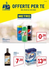 Volantino Metro Offerte Per Te dal 24/02 al 9/03/2022