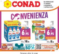 Volantino Conad Convenienza fino al 3/04 dal 23/03/2022