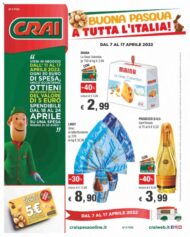 Volantino Crai Buona Pasqua A Tutta Italia dal 7/04 al 17/04/2022