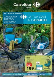 Catalogo Carrefour Arredo Giardino dal 1/04 al 15/05/2022