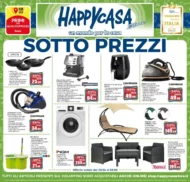 Volantino HappyCasa Sottoprezzi fino all’8/05 dal 20/04/2022