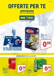 Volantino Metro Offerte Per Te dal 5/05 al 18/05/2022