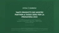 Gruppo Intesa San Paolo Prodotti a tasso 0 fino al 15/07/2022