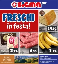 Volantino Sigma Freschi in Festa dal 18/05 al 31/05/2022