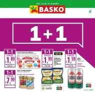 Volantino Basko 1+1, offerte valide dal 14/06 al 27/06/2022