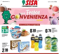 Volantino Sisa Fresca Convenienza dal 23/06 al 3/07/2022