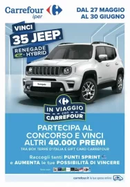 Volantino Carrefour Concorso vinci 35 Jeep fino al 30/06/2022