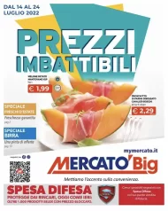 Volantino Mercatò Big Prezzi Imbattibili – dal 14/07 al 24/07/2022