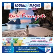 Volantino Acqua e Sapone Sicilia Ferragosto dal 1/08 al 14/08/2022