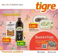 Volantino Tigre Tuffati Nel Risparmio fino al 17/08 dal 4/08/2022