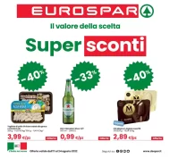 Volantino Eurospar Super Sconti fino al 24/08/2022