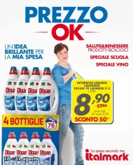 Volantino Italmark Prezzo OK fino al 31/08 dal 17/08/2022