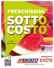 Volantino Mercatò Extra Sottocosto dal 16/08 al 28/08/2022