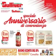 Gulliver Volantino Speciale Anniversario valido dal 2/09/2022
