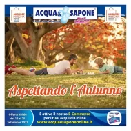 Volantino Acqua e Sapone Settembre dal 12/09 al 25/09/2022