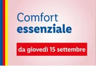 Lidl Comfort Essenziale | Offerte da giovedì 15/09/2022