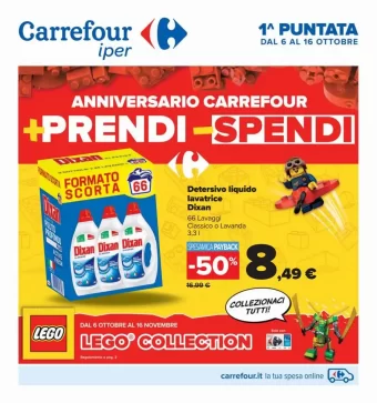 Volantino Carrefour Iper Offerte fino al 16/10 dal 6/10/2022