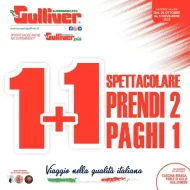 Volantino Gulliver 1+1 Spettacolare dal 25/10 al 3/11/2022