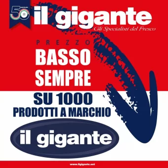 Volantino Il Gigante Prezzo Basso Sempre dal 26/10 al 6/11/2022