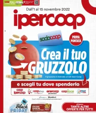 Volantino Ipercoop Offerte Inizio Mese dal 1/11 al 15/11/2022
