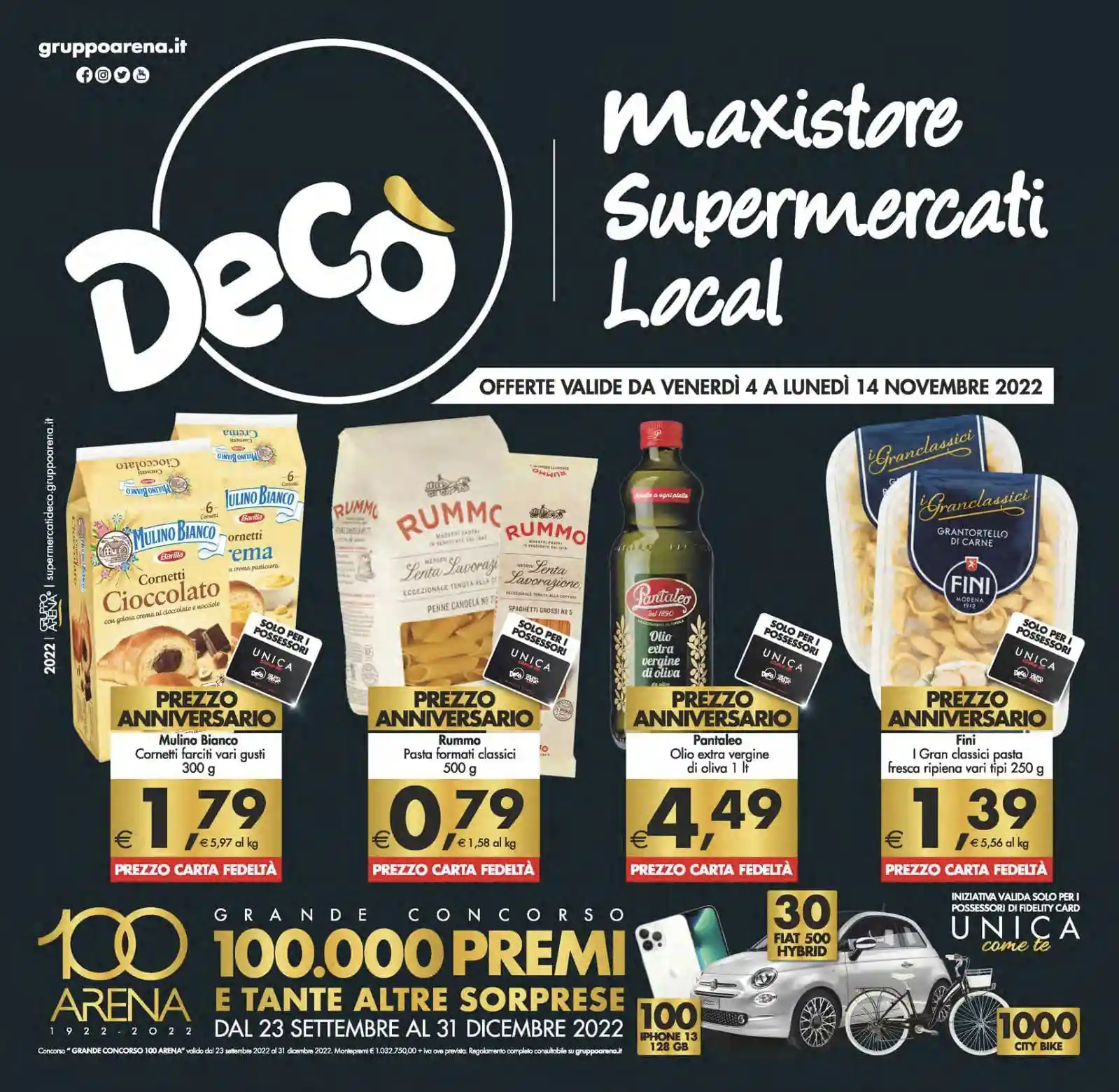 Volantino Decò Sicilia Protagonisti del Risparmio dal 14/11/2025