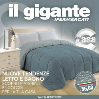 Volantino Il Gigante In Casa, offerte dal 7/11 al 20/11/2022