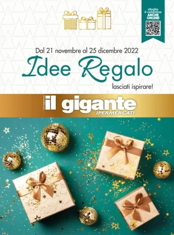 Catalogo Il Gigante Idee Regalo dal 21/11 al 25/12/2022