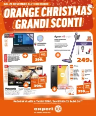 Volantino Expert Orange Christmas dal 29/11 all’11/12/2022