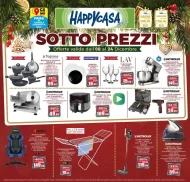 Volantino HappyCasa Sottoprezzi fino al 24/12 dall’8/12/2022