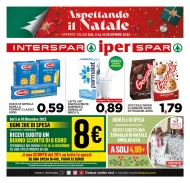 Volantino Interspar Aspettando il Natale dal 5/12 al 14/12/2022