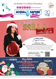 Volantino Acqua e Sapone Il Natale Brilla dal 13/12 al 24/12/2022