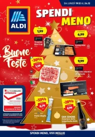Volantino Aldi Buone Feste, offerte dal 19/12 al 24/12/2022