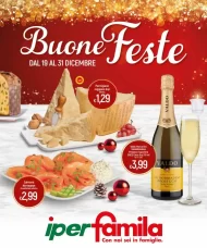 Volantino IperFamila Buone Feste dal 19/12 al 31/12/2022