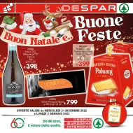 Volantino Despar Buone Feste dal 21/12/2022 al 2/01/2023