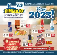 Volantino DiMeglio Buon 2023| Valido dal 27/12/2022 al 6/01/2023