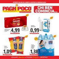 Volantino Paghi Poco Piccoli Prezzi dal 2/01 al 12/01/2023