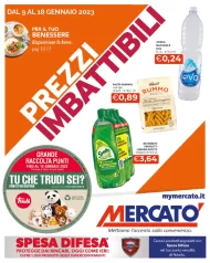 Volantino Mercatò Prezzi Imbattibili dal 9/01 al 18/01/2023