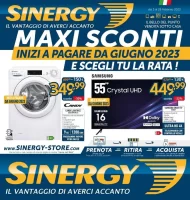 Volantino Sinergy Maxi Sconti fino al 28/02 dal 3/02/2023