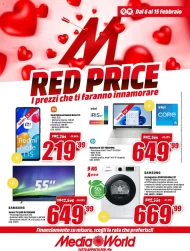 Volantino MediaWorld Red Price dal 6/02 al 15/02/2023