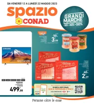 Volantino Spazio Conad Grandi Marche fino al 22 dal 12/05/2023