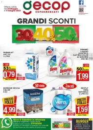Volantino Gecop Grandi Sconti dal 29/05 all’11/06/2023