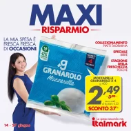 Volantino Italmark Maxi Risparmio dal 14/06 al 27/06/2023