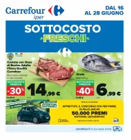 Volantino Carrefour Sottocosto fino al 28/06 dal 16/06/2023