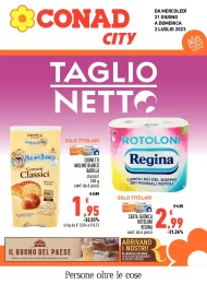 Volantino Conad City Taglio Netto fino al 2/07 dal 21/06/2023