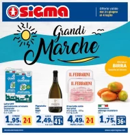Volantino Sigma Grandi Marche dal 21/06 al 4/07/2023